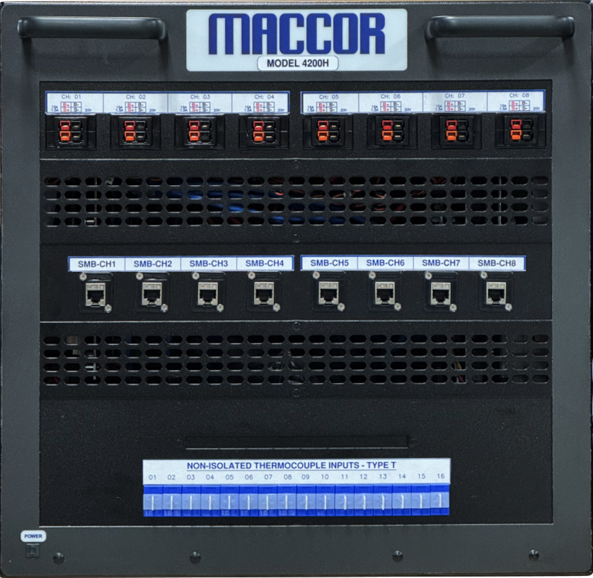 Maccor Series 4200H Desktop Battery Tester — high-voltage compact tester
